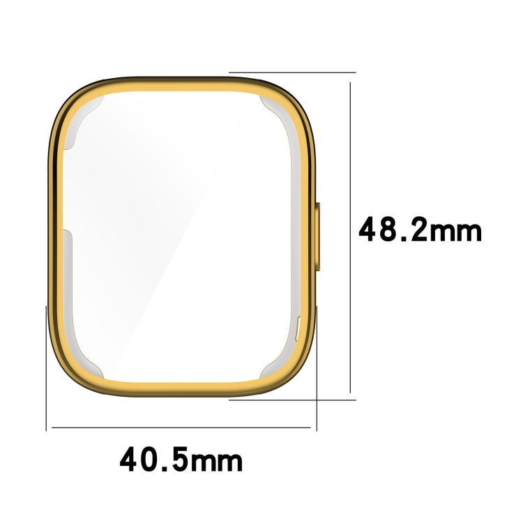 For Amazfit Bip 5 All-Inclusive TPU Protective Case(Gold) - Watch Cases by PMC TechLife | Online Shopping South Africa | PMC TechLife
