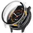 For Garmin Venu 3S PC + Tempered Film Integrated Watch Protective Case(Transparent) - Watch Cases by PMC TechLife | Online Shopping South Africa | PMC TechLife | Buy Now Pay Later Mobicred
