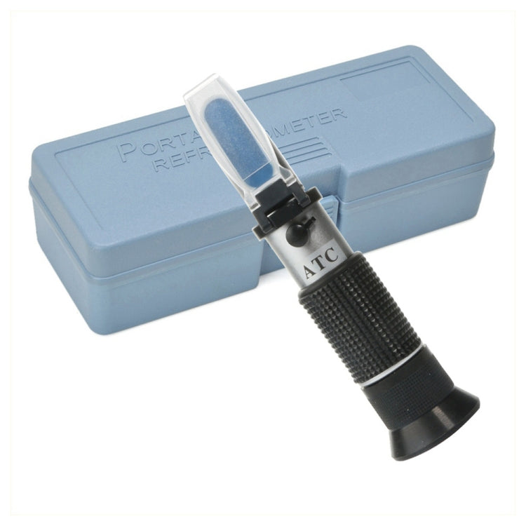 RZ121 Alcohol Refractometer Grape Wine Sugar Content 0~25% Alcohol Concentration 0~40% Brix Tester Meter ATC Handheld Tool