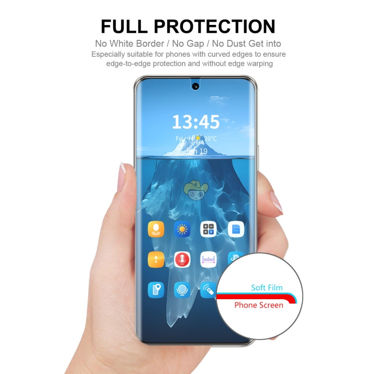 For Huawei Pura 70 Pro / Pura 70 Pro+ 2pcs ENKAY Hat-Prince Full Glue Soft Explosion-proof Hydrogel Film