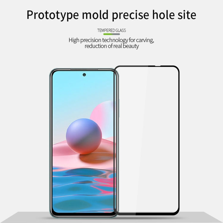For Motorola Moto G84 MOFI 9H 2.5D Full Screen Tempered Glass Film(Black) - Motorola Tempered Glass by MOFI | Online Shopping South Africa | PMC TechLife