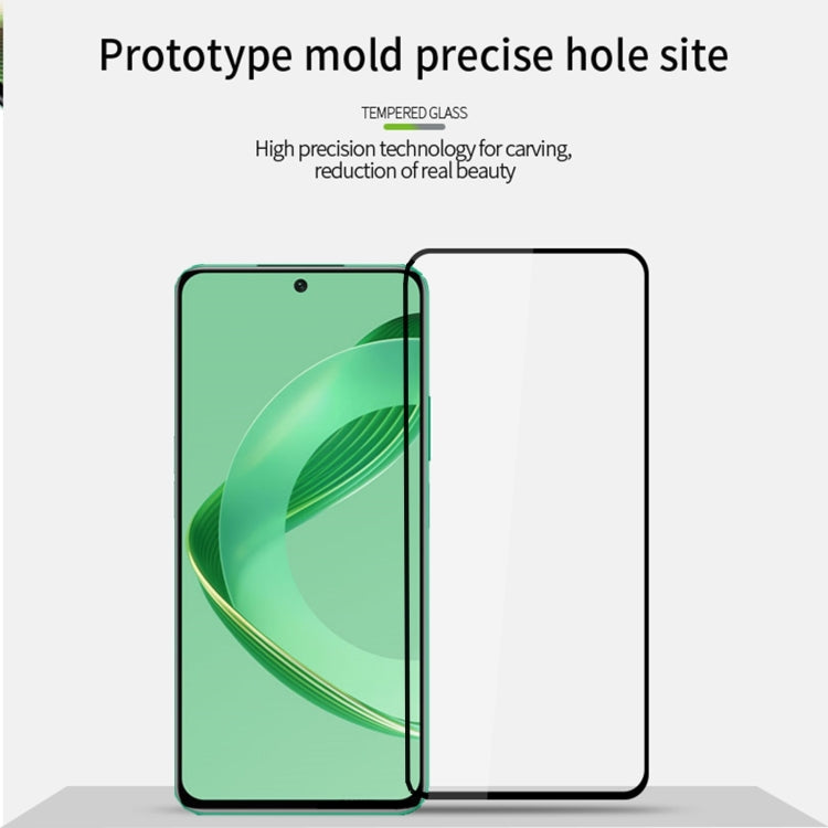 For Huawei Nova 11 SE MOFI 9H 2.5D Full Screen Tempered Glass Film(Black) - Huawei Tempered Glass by MOFI | Online Shopping South Africa | PMC TechLife