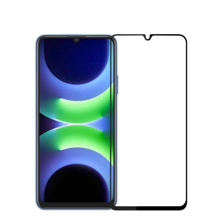 For Huawei Enjoy 70z MOFI 9H 2.5D Full Screen Tempered Glass Film(Black) - Huawei Tempered Glass by MOFI | Online Shopping South Africa | PMC TechLife