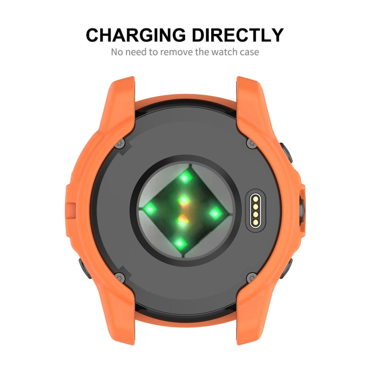 For Garmin Epix Pro 47mm / Fenix 7 / 7 Pro ENKAY Hat-Prince TPU Armor Designed Watch Protective Case(Dark Green) - Watch Cases by ENKAY | Online Shopping South Africa | PMC TechLife | Buy Now Pay Later Mobicred