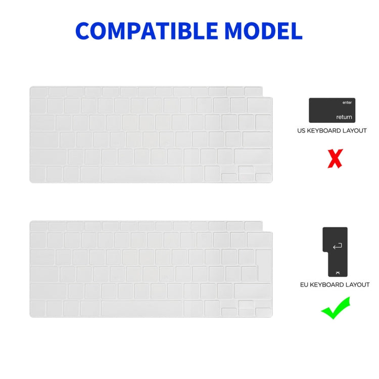 For MacBook Air 13.3 A2179/A2337 ENKAY Hat-Prince 3 in 1 Protective Bracket Case Cover Hard Shell with TPU Keyboard Film / PET Screen Protector, Version:EU(Purple) - free shipping - PMC Jewellery - Order now!