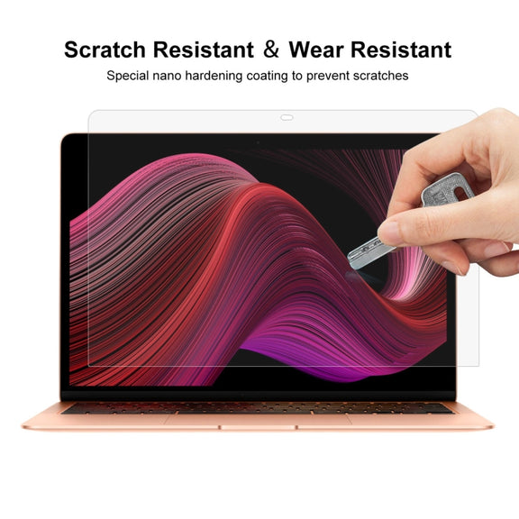 For MacBook Air 13.3 A2179/A2337 ENKAY Hat-Prince 3 in 1 Protective Bracket Case Cover Hard Shell with TPU Keyboard Film / PET Screen Protector, Version:EU(Black)