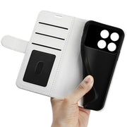 For Xiaomi Redmi K70 R64 Texture Horizontal Flip Leather Phone Case(White)