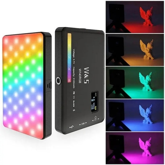 VLOGLITE W140RGB For Vlogging Photography LED Video Light Full Color RGB Camera Fill Light - free shipping - PMC Jewellery - Order now!