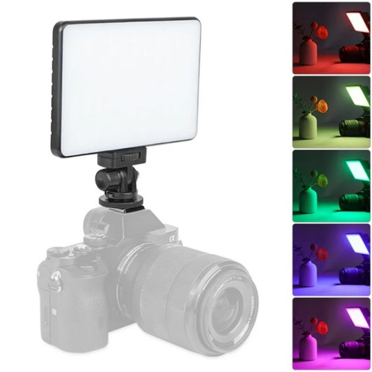 VLOGLITE PAD192RGB For DSLR Camera Gopro LED Camera Fill Light RGB Full Color Photography Lighting - free shipping - PMC Jewellery - Order now!