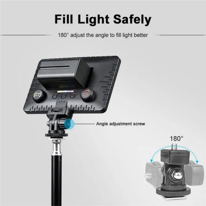 VLOGLITE PAD192RGB For DSLR Camera Gopro LED Camera Fill Light RGB Full Color Photography Lighting - free shipping - PMC Jewellery - Order now!