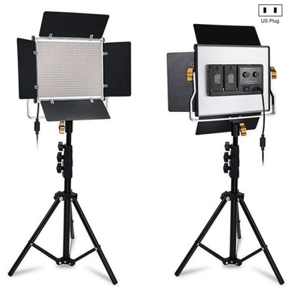 VLOGLITE W660S For Video Film Recording 3200-5600K Lighting LED Video Light with Tripod, Plug:US Plug - free shipping - PMC Jewellery - Order now!