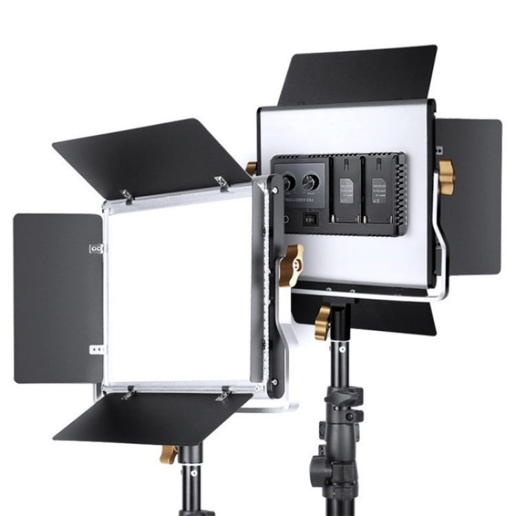 VLOGLITE W660S For Video Film Recording 3200-5600K Lighting LED Video Light with Tripod, Plug:US Plug