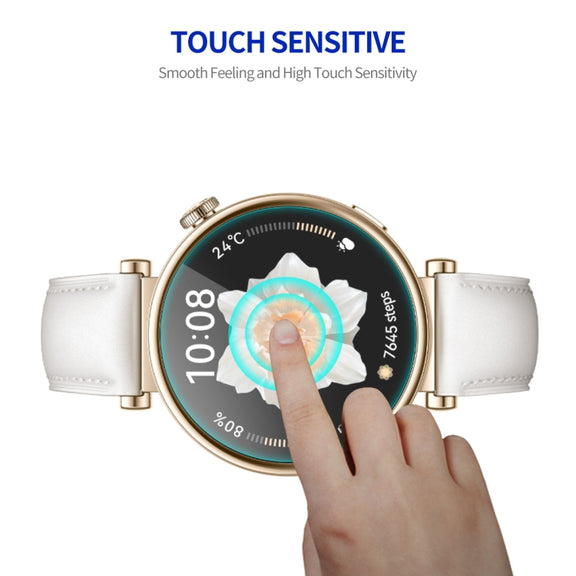 For Huawei Watch GT 4 41mm ENKAY Hat-Prince 0.2mm 9H Tempered Glass Screen Protector Watch Film