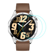 For Huawei Watch GT 4 46mm 2pcs ENKAY Hat-Prince 0.2mm 9H Tempered Glass Screen Protector Watch Film