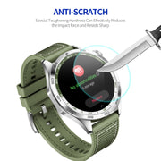 For Huawei Watch GT 4 46mm 2pcs ENKAY Hat-Prince 0.2mm 9H Tempered Glass Screen Protector Watch Film