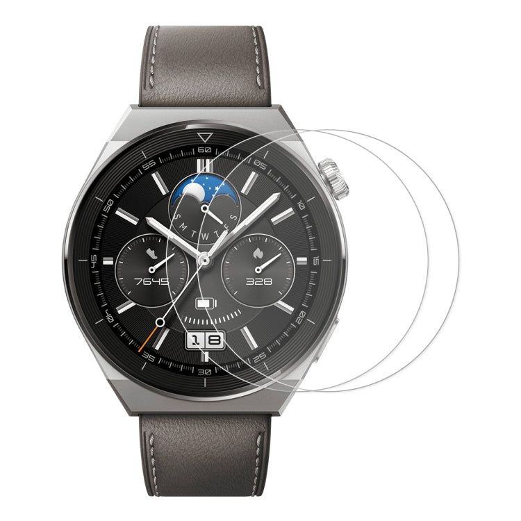 For Huawei Watch GT 5 46mm 2pcs ENKAY Hat-Prince 0.2mm 9H Tempered Glass Screen Protector Watch Film - free shipping - PMc TechLife - Order now!