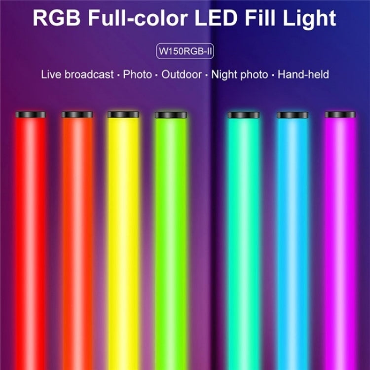 VLOGLITE W150RGB-II With LCD Display RGB Video Light Handheld Light Stick LED Video Light - free shipping - PMC Jewellery - Order now!