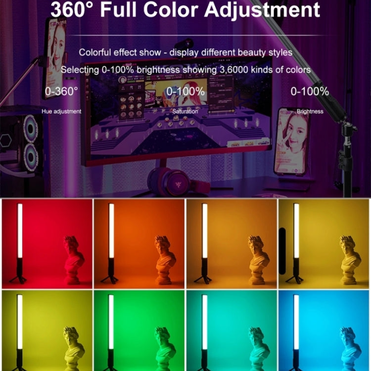 VLOGLITE W150RGB-II With LCD Display RGB Video Light Handheld Light Stick LED Video Light - free shipping - PMC Jewellery - Order now!