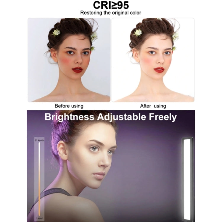 VLOGLITE WS66 LED Webcam Streaming Lights Video Conference Lighting Laptop Light with Tripod -  by VLOGLITE | Online Shopping South Africa | PMC TechLife | Buy Now Pay Later Mobicred