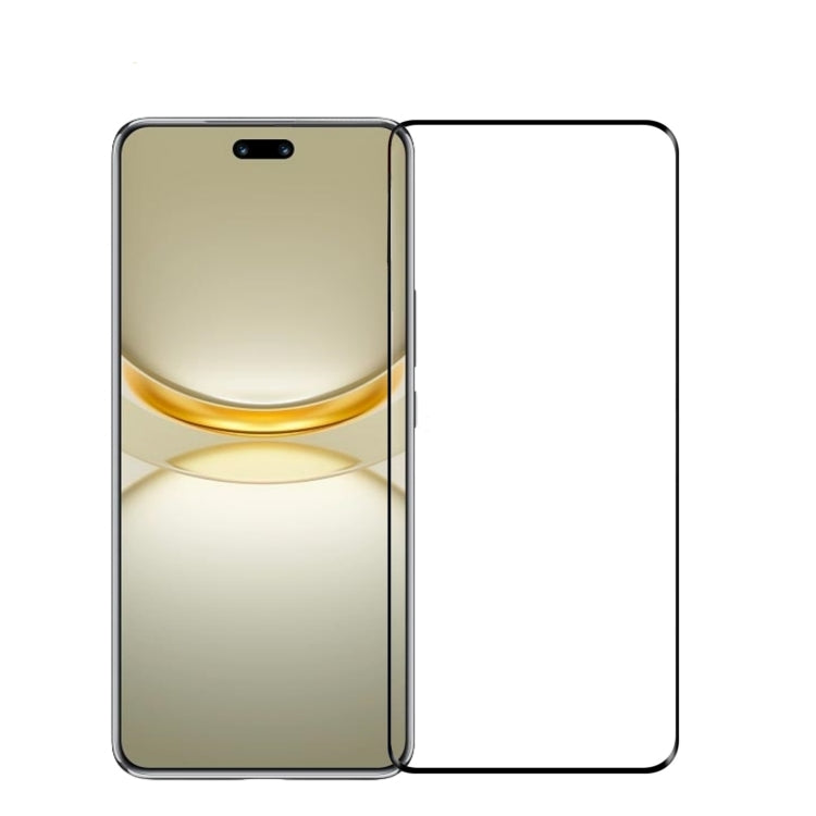 For Huawei nova 12 Pro / 12 Ultra MOFI 9H 3D Hot Bending Tempered Glass Film(Black) - Huawei Tempered Glass by MOFI | Online Shopping South Africa | PMC TechLife | Buy Now Pay Later Mobicred