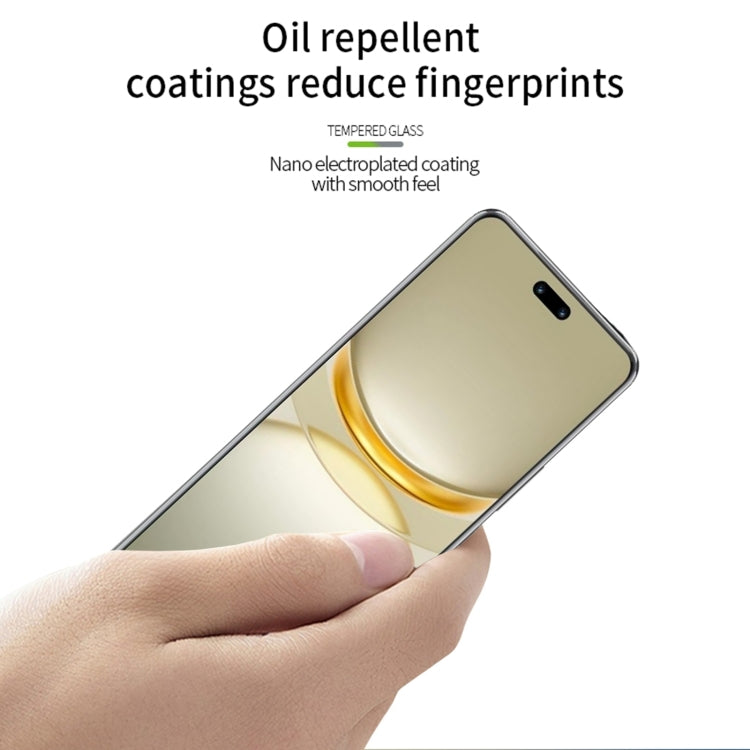 For Huawei nova 12 Pro / 12 Ultra MOFI 9H 3D Hot Bending Tempered Glass Film(Black) - Huawei Tempered Glass by MOFI | Online Shopping South Africa | PMC TechLife | Buy Now Pay Later Mobicred