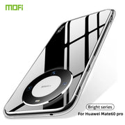 For Huawei Mate 60 Pro MOFI Ming Series Ultra-thin TPU Phone Case(Transparent)