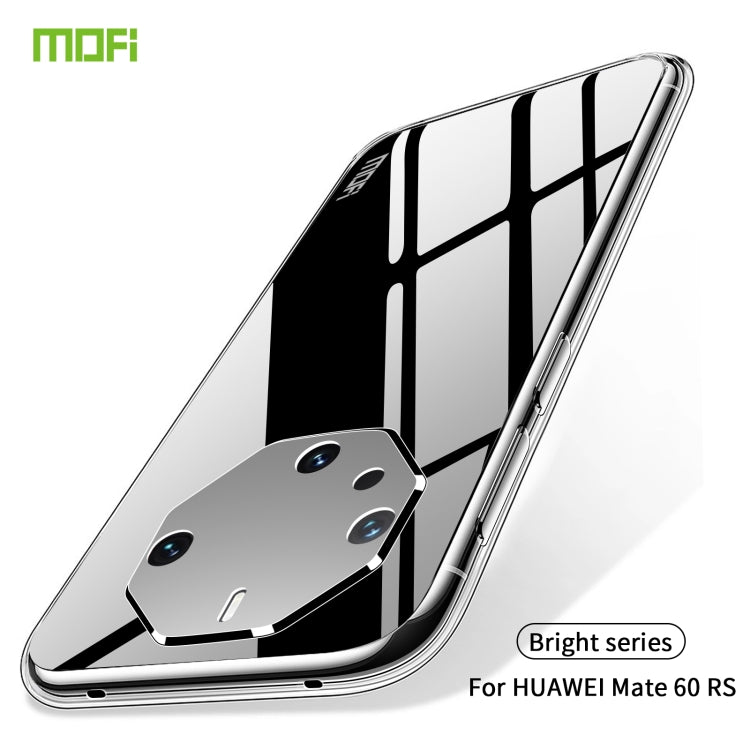 For Huawei Mate 60 RS Ultimate MOFI Ming Series Ultra-thin TPU Phone Case(Transparent) - free shipping - PMC TechLife - Order now!