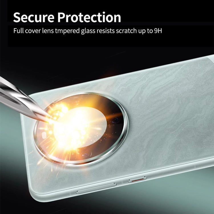 For Huawei Mate 60 Pro / Mate 60 Pro+ ENKAY Hat-Prince 9H Rear Camera Lens Aluminium Alloy Tempered Glass Full Film(Silver) - Huawei Tempered Glass by ENKAY | Online Shopping South Africa | PMC TechLife