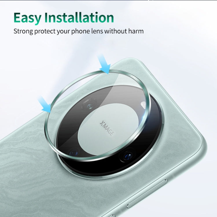 For Huawei Mate 60 Pro / Mate 60 Pro+ ENKAY Hat-Prince 9H Rear Camera Lens Aluminium Alloy Tempered Glass Full Film(Silver) - Huawei Tempered Glass by ENKAY | Online Shopping South Africa | PMC TechLife