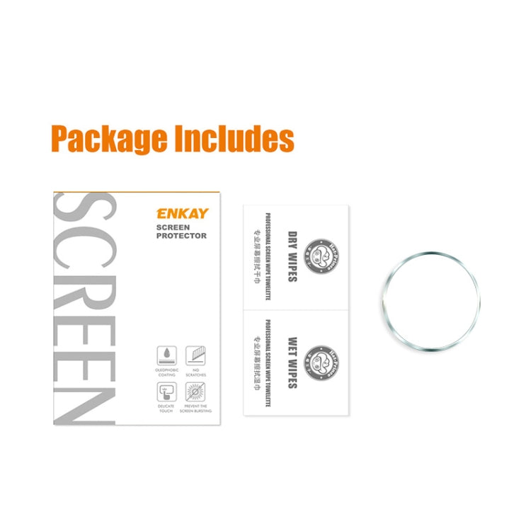 For Huawei Mate 60 Pro / Mate 60 Pro+ ENKAY Hat-Prince 9H Rear Camera Lens Aluminium Alloy Tempered Glass Full Film(Silver) - Huawei Tempered Glass by ENKAY | Online Shopping South Africa | PMC TechLife