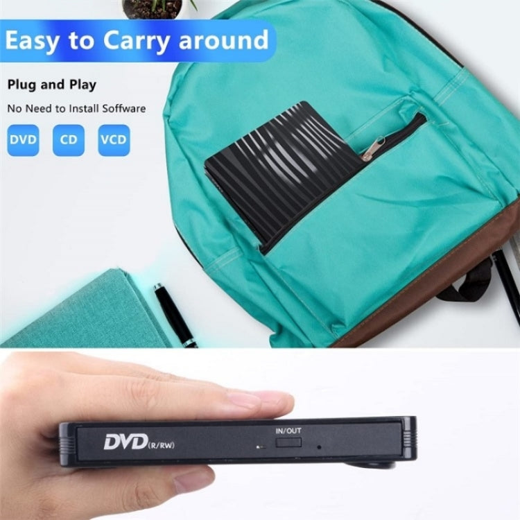 BT689 Portable DVD Burner External Optical Drive CD Player Win10 USB Optical Drive Recorder - free shipping - PMC Jewellery - Order now!