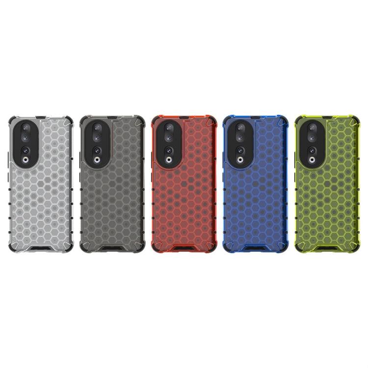 For Honor 90 Shockproof Honeycomb Phone Case(Black) - Honor Cases by PMC TechLife | Online Shopping South Africa | PMC TechLife