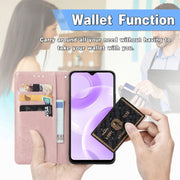 For Ulefone Note 15 Mandala Flower Embossed Leather Phone Case(Black)