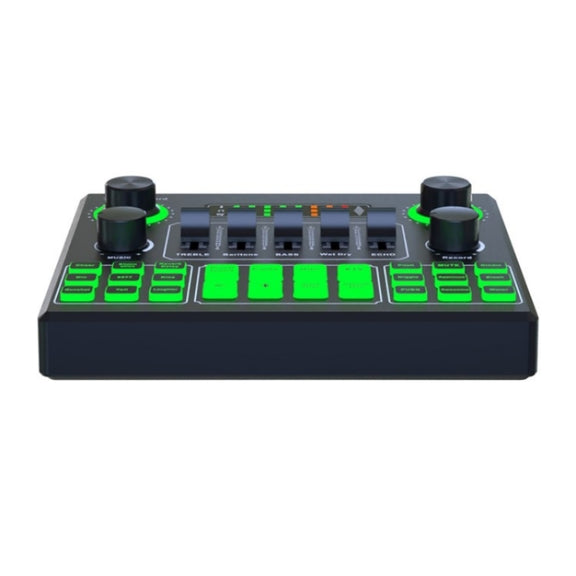 V9SJ Multifunctional Live Sound Card External Audio Mixer