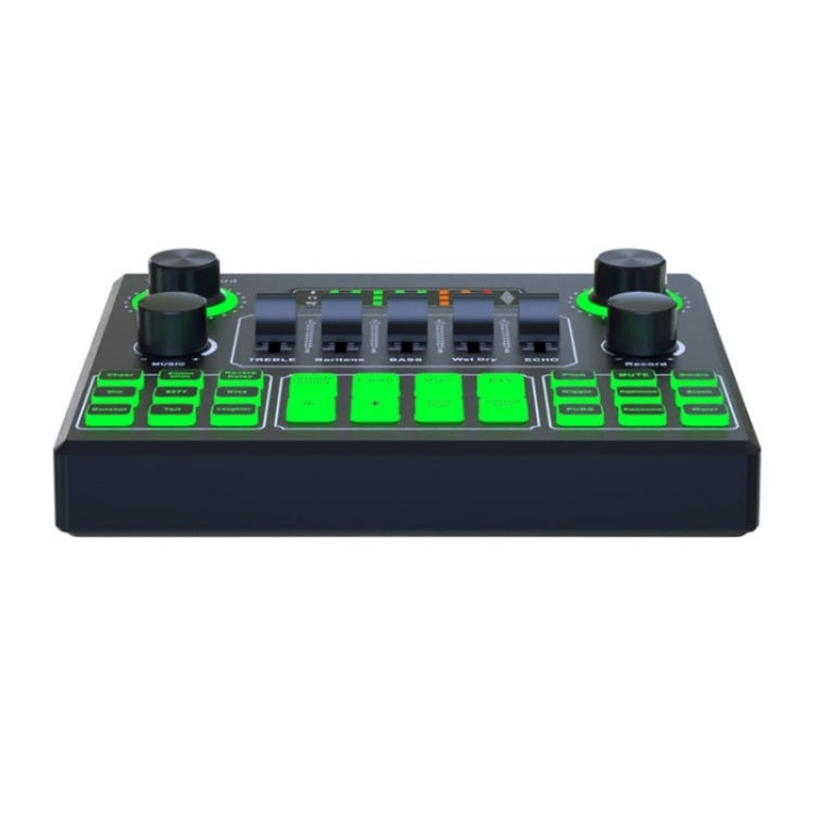 V9SJ Multifunctional Live Sound Card External Audio Mixer