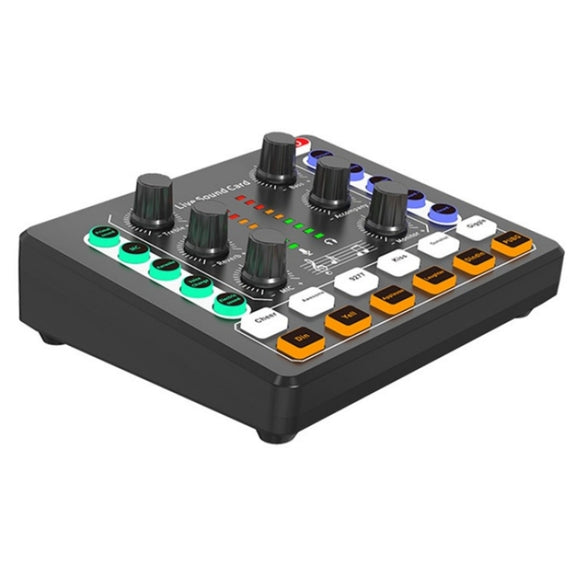 BM800 Live Sound Card with Condenser Microphone Kit(Black)