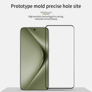 For Huawei Pura 70 Pro /70 Pro+ / 70 Ultra PINWUYO 9H 3D Hot Bending Tempered Glass Film(Black)