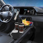 A06 Multifunctional Car Cup Mug Bottle Holder Mobile Phone Mount Stand Food Snack Tray Table(Green)