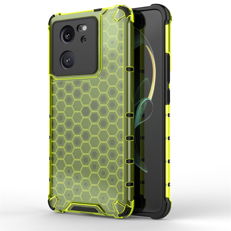 For Redmi K60 Ultra Shockproof Honeycomb Phone Case(Green) - Redmi K60 Ultra Cases by PMC TechLife | Online Shopping South Africa | PMC TechLife | Buy Now Pay Later Mobicred