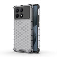 For Redmi K70E Shockproof Honeycomb Phone Case(White) - Xiaomi Cases by PMC TechLife | Online Shopping South Africa | PMC TechLife | Buy Now Pay Later Mobicred