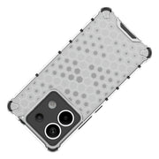 For Xiaomi Poco X6 Shockproof Honeycomb Phone Case(Black)