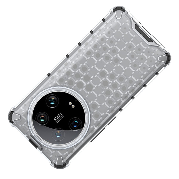 For Xiaomi 14 Ultra Shockproof Honeycomb Phone Case(Black) - 14 Ultra Cases by PMC TechLife | Online Shopping South Africa | PMC TechLife | Buy Now Pay Later Mobicred