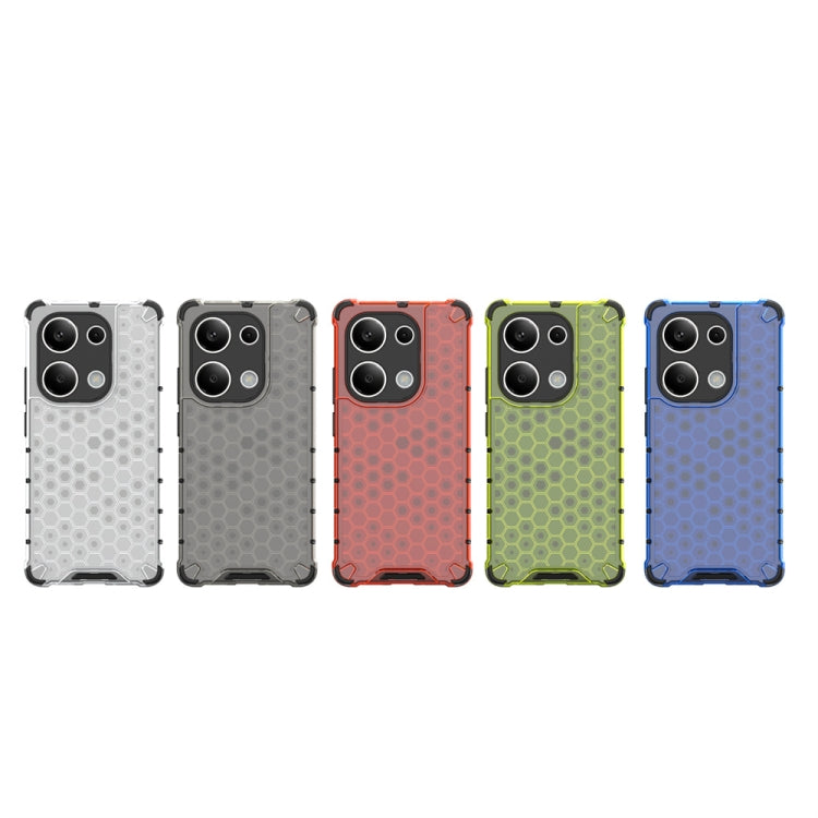 For Redmi Note 13 Pro 4G Shockproof Honeycomb Phone Case(Black) - Note 13 Pro Cases by PMC TechLife | Online Shopping South Africa | PMC TechLife | Buy Now Pay Later Mobicred
