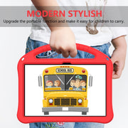 For Lenovo Tab M11 /Xiaoxin Pad 11 2024 EVA Shockproof Tablet Case with Holder(Red)