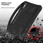 For Lenovo Xiaoxin Pad Pro 12.7 2025 EVA Shockproof Tablet Case with Holder(Black)