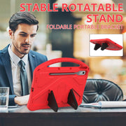 For Lenovo Xiaoxin Pad Pro 12.7 2025 EVA Shockproof Tablet Case with Holder(Red)