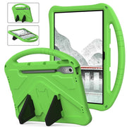 For Lenovo Xiaoxin Pad Pro 12.7 2025 EVA Shockproof Tablet Case with Holder(Green)