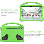 For Lenovo Xiaoxin Pad Pro 12.7 2025 EVA Shockproof Tablet Case with Holder(Green)