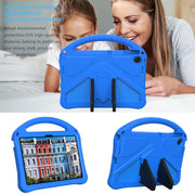 For Lenovo Tab TB-311 / WIFI 10.1 2025 EVA Shockproof Tablet Case with Holder(Blue)