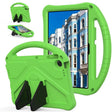For Lenovo Tab TB-311 / WIFI 10.1 2025 EVA Shockproof Tablet Case with Holder(Green) - Lenovo by PMC TechLife | Online Shopping South Africa | PMC TechLife | Buy Now Pay Later Mobicred